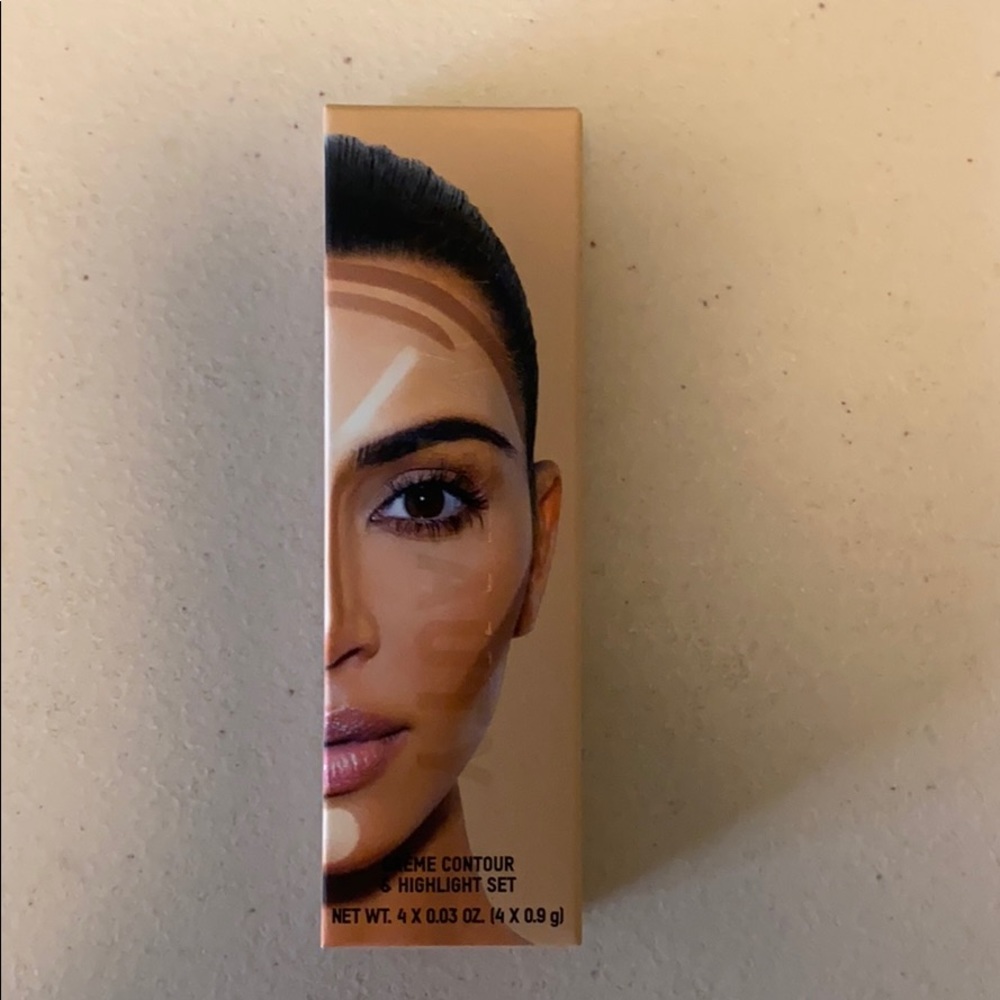 NEW KKW Deep Dark creame contour stick set